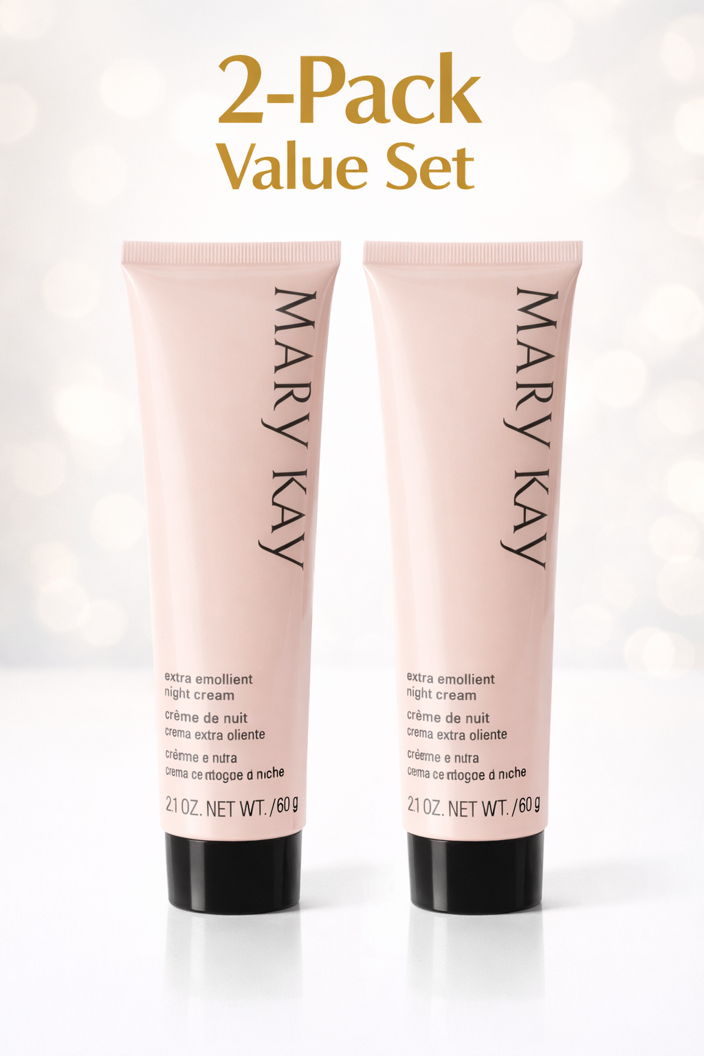 Mary Kay Extra Emollient Night Cream – 2-Pack Value Set
